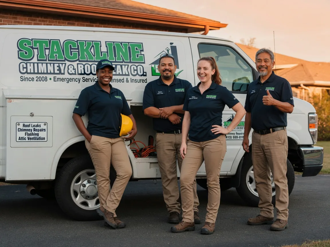Chimney flashing repair company in Slayden, TN
